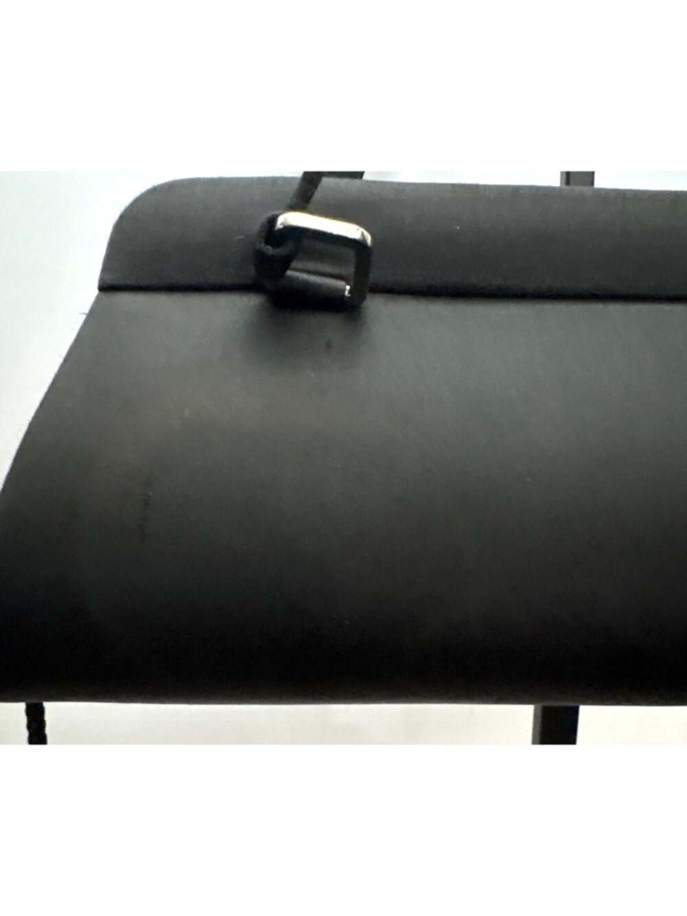 La Regale Black Formal Evening Vintage Clutch Crossbody Shoulder Strap Purse - Picture 10 of 13